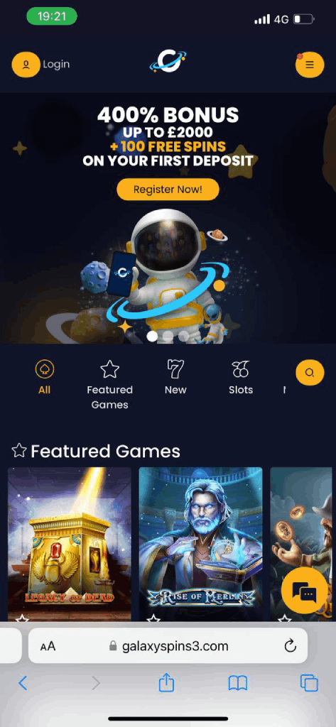 Experience the Excitement of Galaxy Spins Experience the Excitement of Galaxy Spins